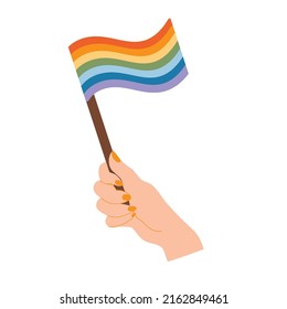 Vector collection of LGBTQ community symbols retro pride vibes with rainbow Pride month hand drawn concept Vector illustration