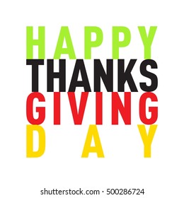 Vector collection of nine thanksgiving decoration elements