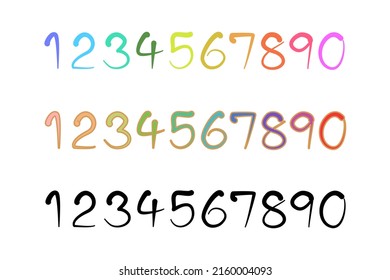 836 Number 2 brush stroke Images, Stock Photos & Vectors | Shutterstock