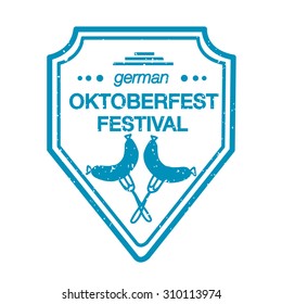 Vector Collection of Oktoberfest hand drawn logo templates. German festival logotypes. Vintage badges and icons. Hand sketched modern icons. Oktoberfest labels.