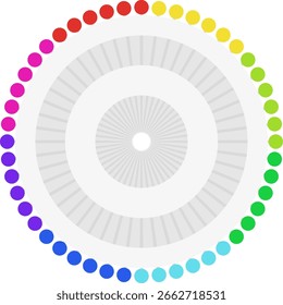 vector collection of pin needles in various colors