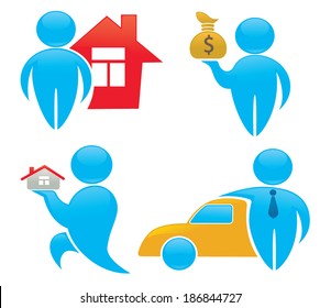 vector collection of property owners