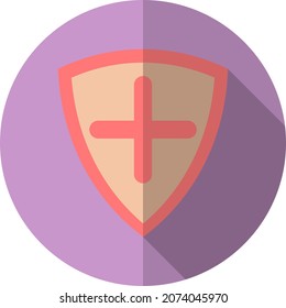 Vector collection of purple icons in modern flat design style on Corona virus concept. Isolated on white background.