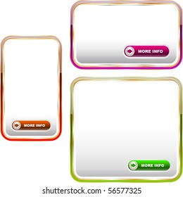 Vector collection of sale banners
