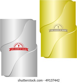 Vector collection of sale labels.
