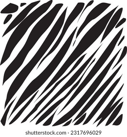 Vector collection of seamless organic patterns in monochrome colors