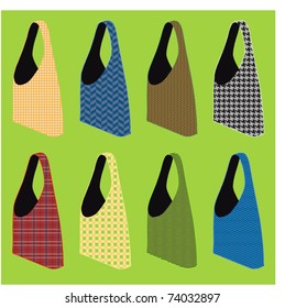 vector collection of shopping bags