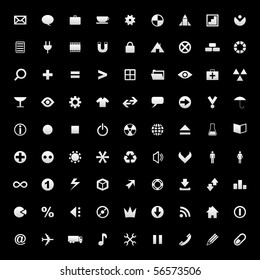 Vector collection of web buttons