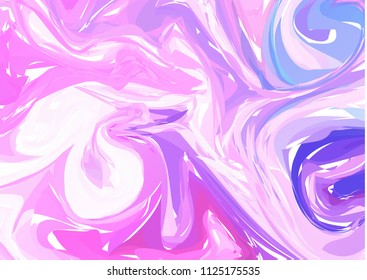 Vector coloful fluid marble abstract background. Liquid marble pattern. Trendy template for design, wedding, invitation, party, birthday, web, banner, card.