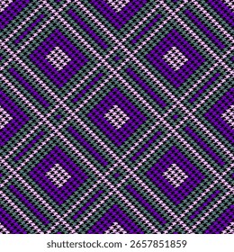 Vector - Coloful template of pied-de-poule seamless pattern.