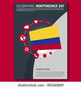 colombia flyer templates free download