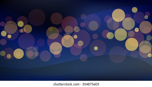 Vector Color Abstract Blurred backgrounds and boke 3