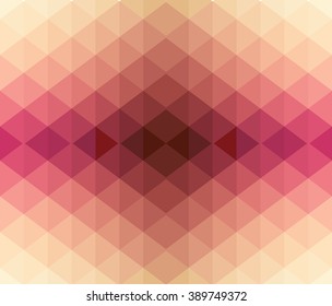 Vector color abstract geometric banner with triangle shapes.
