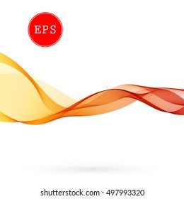 Vector Color Abstract Spectrum Smoky wave background for brochure, website, design.