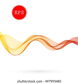 Vector Color Abstract Spectrum Smoky wave background for brochure, website, design.