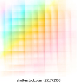 Vector color background abstract lines. Orange design geometrical