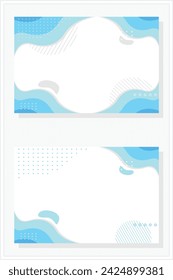 vector color background banner abstract background set template vector design vector