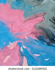 Vector color banner. Hand drawn abstract paint brush stroke. Marble element.