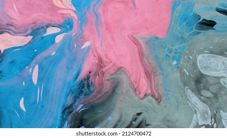 Vector color banner. Hand drawn abstract paint brush stroke. Marble element.