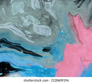 Vector color banner. Hand drawn abstract paint brush stroke. Marble element.