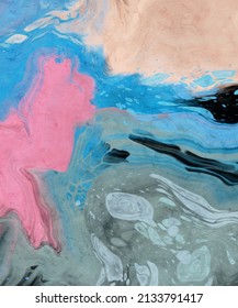 Banner de color del vector. Razo de pincel abstracto dibujado a mano. Elemento de mármol.