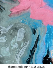 Banner de color del vector. Razo de pincel abstracto dibujado a mano. Elemento de mármol.