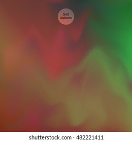 Vector color blur background. Abstract texture. Autumn vintage design