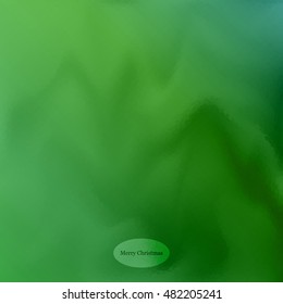Vector color blur background. Green abstract texture. Electronic new year background