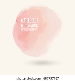 Vector color brush strokes. Watercolor Grunge isolated elements. Smoke brushes for your design. Freehand. Ink splash. Acrylic stamp. Vector illustration