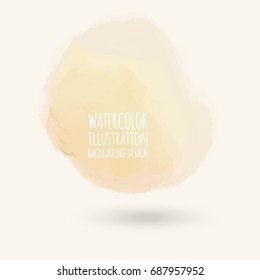 Vector color brush strokes. Watercolor Grunge isolated elements. Smoke brushes for your design. Freehand. Ink splash. Acrylic stamp. Vector illustration