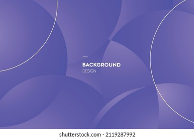 Vector color circular abstract line fluid geometric background 