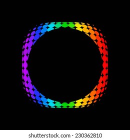 vector color dot background. abstract  halftone background