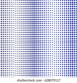 Vector color dot pattern. Geometric background
