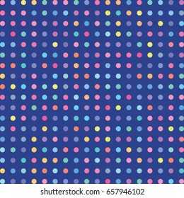 Vector color dot pattern. Geometric background