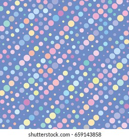 Vector color dot pattern. Geometric background