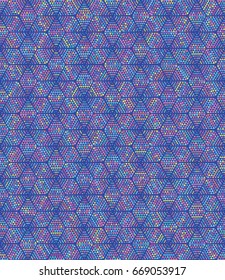 Vector color dot pattern. Geometric background
