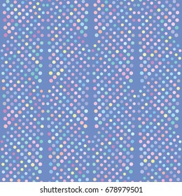 Vector color dot pattern. Geometric background
