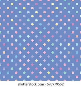 Vector color dot pattern. Geometric background