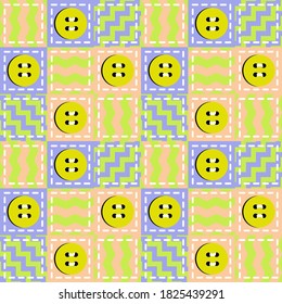 vector color drawing patchwork patterns