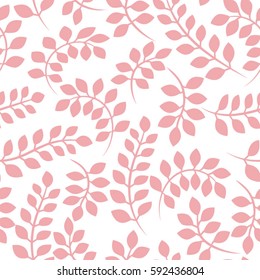 Vector color floral. Leaves background