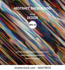 Vector color glitch abstract background.