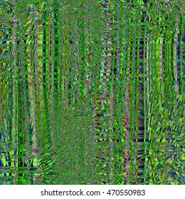 Vector color glitch screen background. Digital image data distortion. Chaos aesthetics of signal error.   for your designs