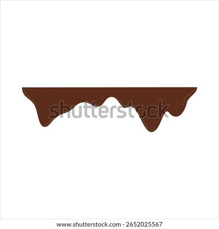 Vector color icon for chocolate