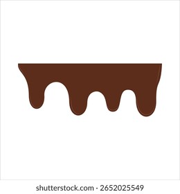 Vector color icon for chocolate milk