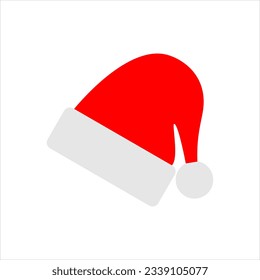 Vektorfarbsymbol für Weihnachtsmütze