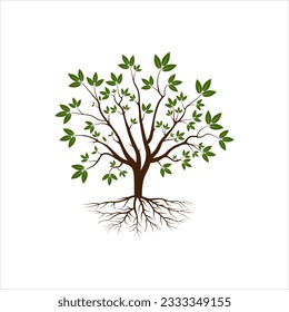 Vector color icon for foliage 