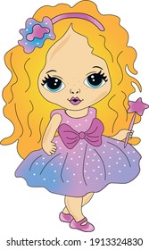 
Vector color illustration "Cute red-haired fairy"
For cutting and decoration. Toping on the cake. Floral topping. Hero for the postcard. T-shirt print. Cute Notebook Stickers	