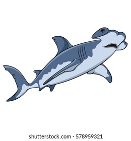 159 Angry hammerhead shark Images, Stock Photos & Vectors | Shutterstock