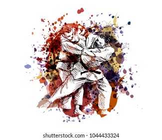 Judo Images Stock Photos Vectors Shutterstock