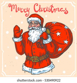 1000 Hand Drawn Santa Claus Stock Images Photos Vectors